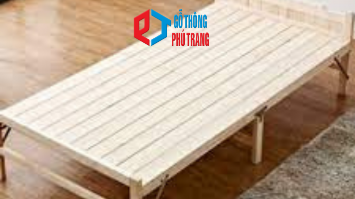 giường ngủ gỗ thông