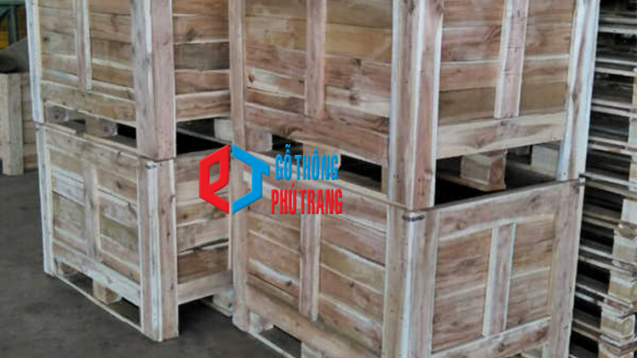 thùng pallet gỗ