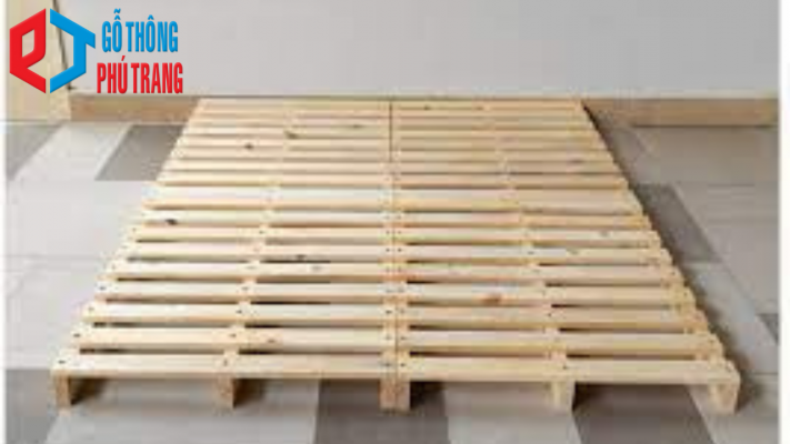 pallet gỗ giường