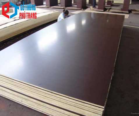quy trình sản xuất ván ép phủ phim