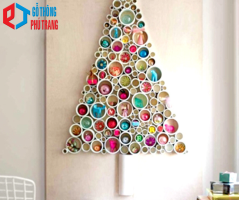 cây thông noel bằng gỗ