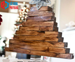 cây thông noel bằng gỗ