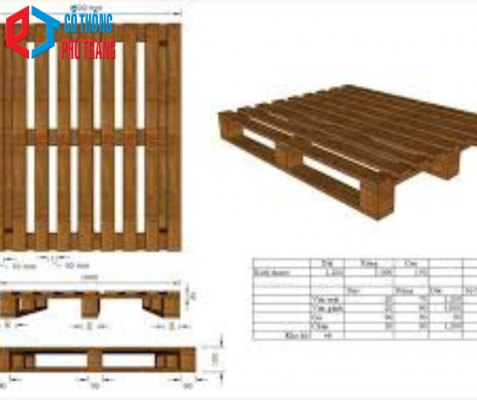 pallet gỗ tiêu chuẩn châu âu