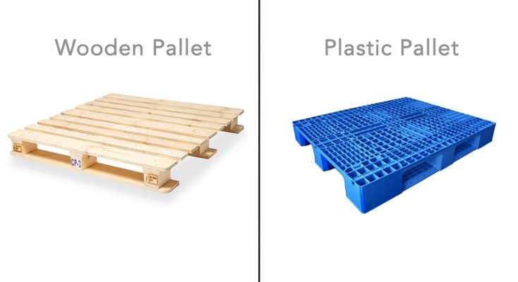 Pallet gỗ và Pallet nhựa