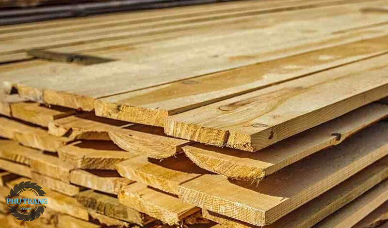 Gỗ thông nguyên liệu